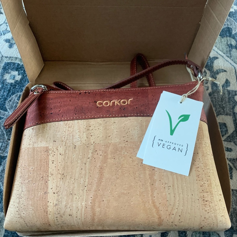 Corkor Brand New Vegan Purse